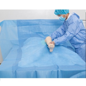 SMS Nonwoven Medical Consumable Orthopedic Universal Surgical Drapes Sheet