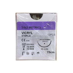 Highly Recommended Vicryl 1/2 Taper Cutting Surgical Suture