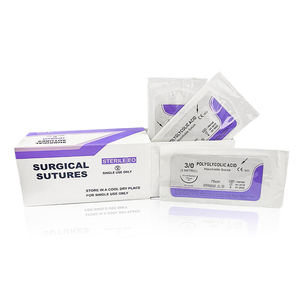 Polyglactin 910 PGLA910 Absorbable Surgical Sutures Kit Threads