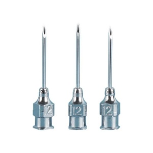 Stainless Steel Hypodermic Veterinary Syringe Needles Reusable Injector for Vaccine Injection
